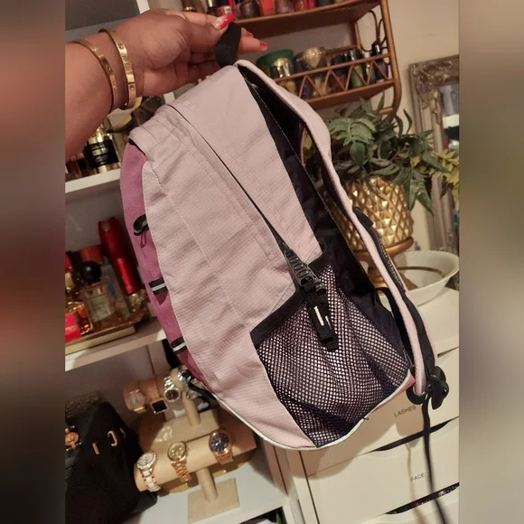 Purple backpack - Picture 6 of 9